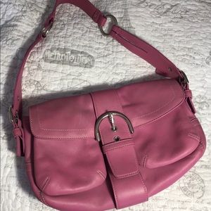 Coach cute pink handbag